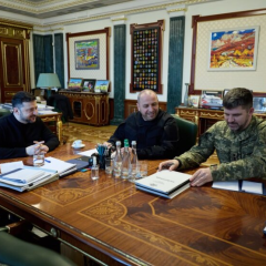 Зеленский на переговорах в США