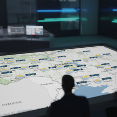 Стабильная теплая погода в Украине