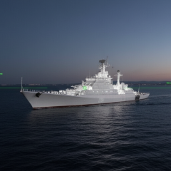 Ураження корабля РФ у морі