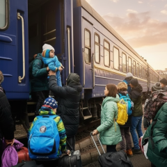 Евакуація українців з фронту