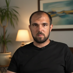 Батько з Одеси після обстрілу