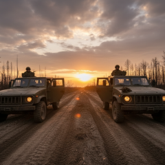 Знищення всюдихода «Улан-2»