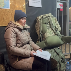 Оккупанты в доме под Покровском