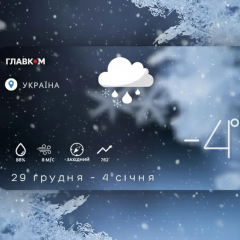 Зимове похолодання в Україні