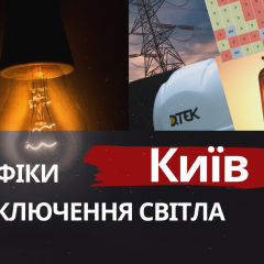 Графік відключень світла у Києві