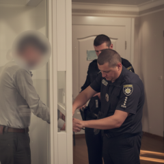 Затримання підозрюваного у злочині