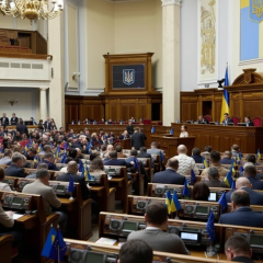 Депутати Верховної Ради на засіданні