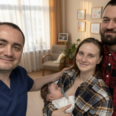Нейрохирурги спасают новорожденного Оливию