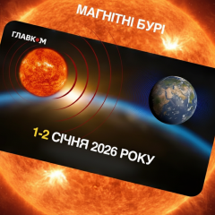 Магнітна буря 1 січня