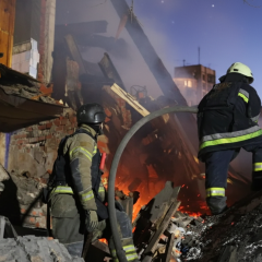 Руйнування в Харкові після удару