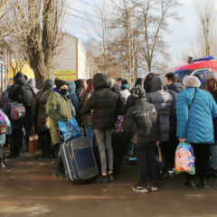Евакуація дітей з України