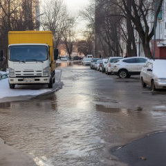 Аварія на водопроводі в Києві