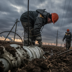 ДТЕК відновлення електропостачання грудень