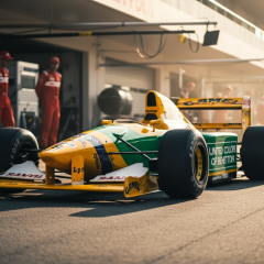Болид Шумахера Benetton B192
