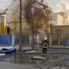 Атака дронів на завод Bunge