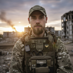 Mountaineer Volodymyr Vasylyshyn at the Front