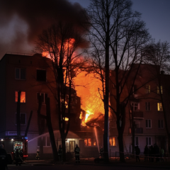 Разрушение в Кривом Роге