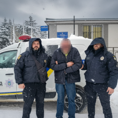 Задержание подозреваемого в Бориславе