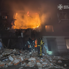Зруйновані будинки в Кривому Розі