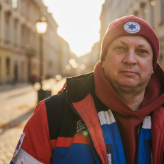 Нічна атака на Київ, загибель медика