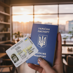 Оформление ID-карты и паспорта