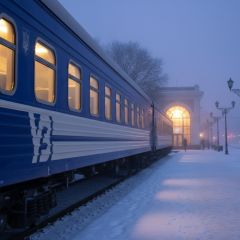 Затримані поїзди в Україні