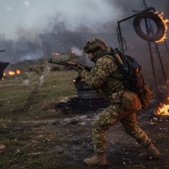 Российские войска возле Хотиня