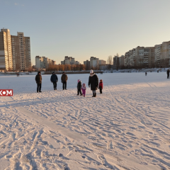 Severe winter weather in Ukraine