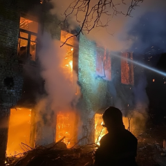 Пожежа на Голосіївському проспекті