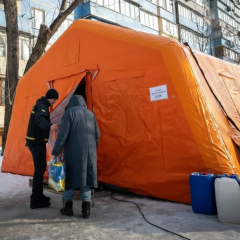 Группа Рамштайн на концерте в Киеве