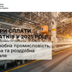 Діаграма податків у 2025 році