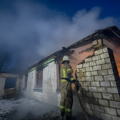 Пожежа через пічне опалення на Вінниччині
