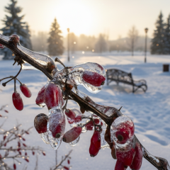 Морозы до -20°C: предупреждение синоптиков о туманах и гололеде