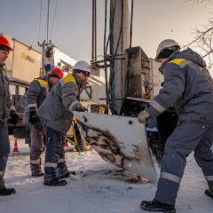 Лінії енергосистеми під обстрілом в Україні