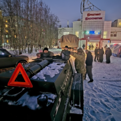 Мурманск без света: полевые кухни в арктике