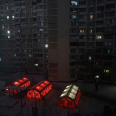 Київ після атаки на енергосистему