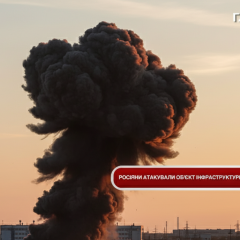 Російська атака на інфраструктуру в областях