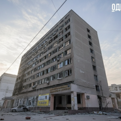 Пошкоджений дитячий садок в Одесі