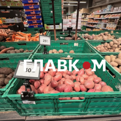 Дорога картопля в магазині в Україні