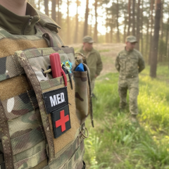 Медики готовят военные знания