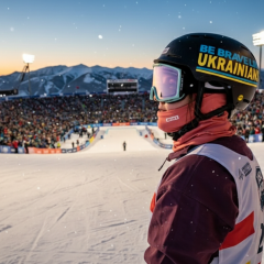 Катерина Коцар и российские спортсменки
