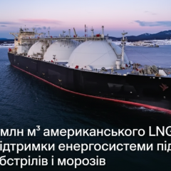 100 млн куб. м американського газу для України