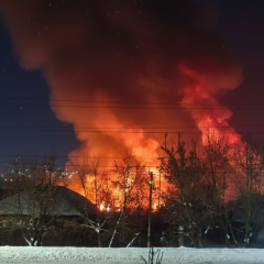 Пожежа на заводі ракетного палива