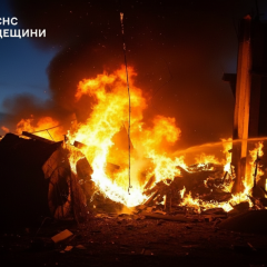 Пожежа на підприємстві в Одесі
