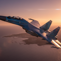 Російський Су-30 іспанські винищувачі на Балтикою