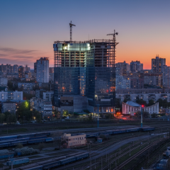 Sky Towers в Киеве: пятые торги на незавершенный небоскрёб