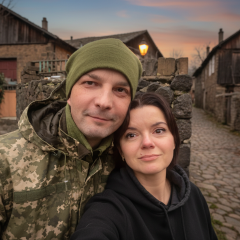 Марічка Падалко та Соболєв у Макдональдсі