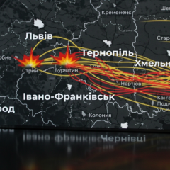 Російські дрони та ракети атакують міста