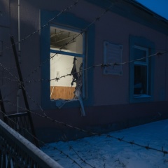Пожар в ТЦК на Ивано-Франковщине