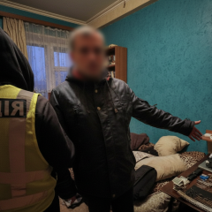 Затриманий іноземець з відмічками в Києві
